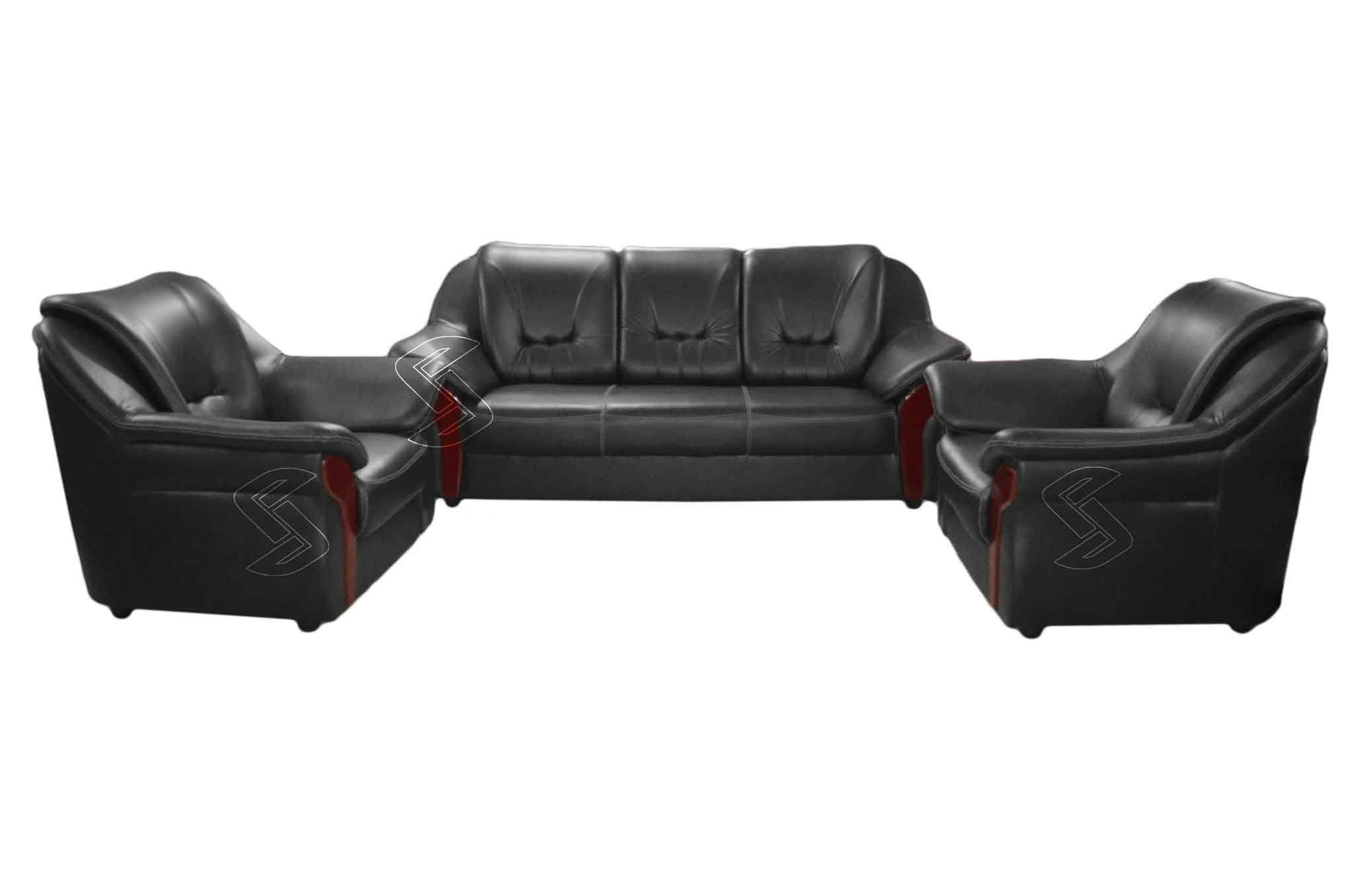 Pheno Sofa Set Black Sets