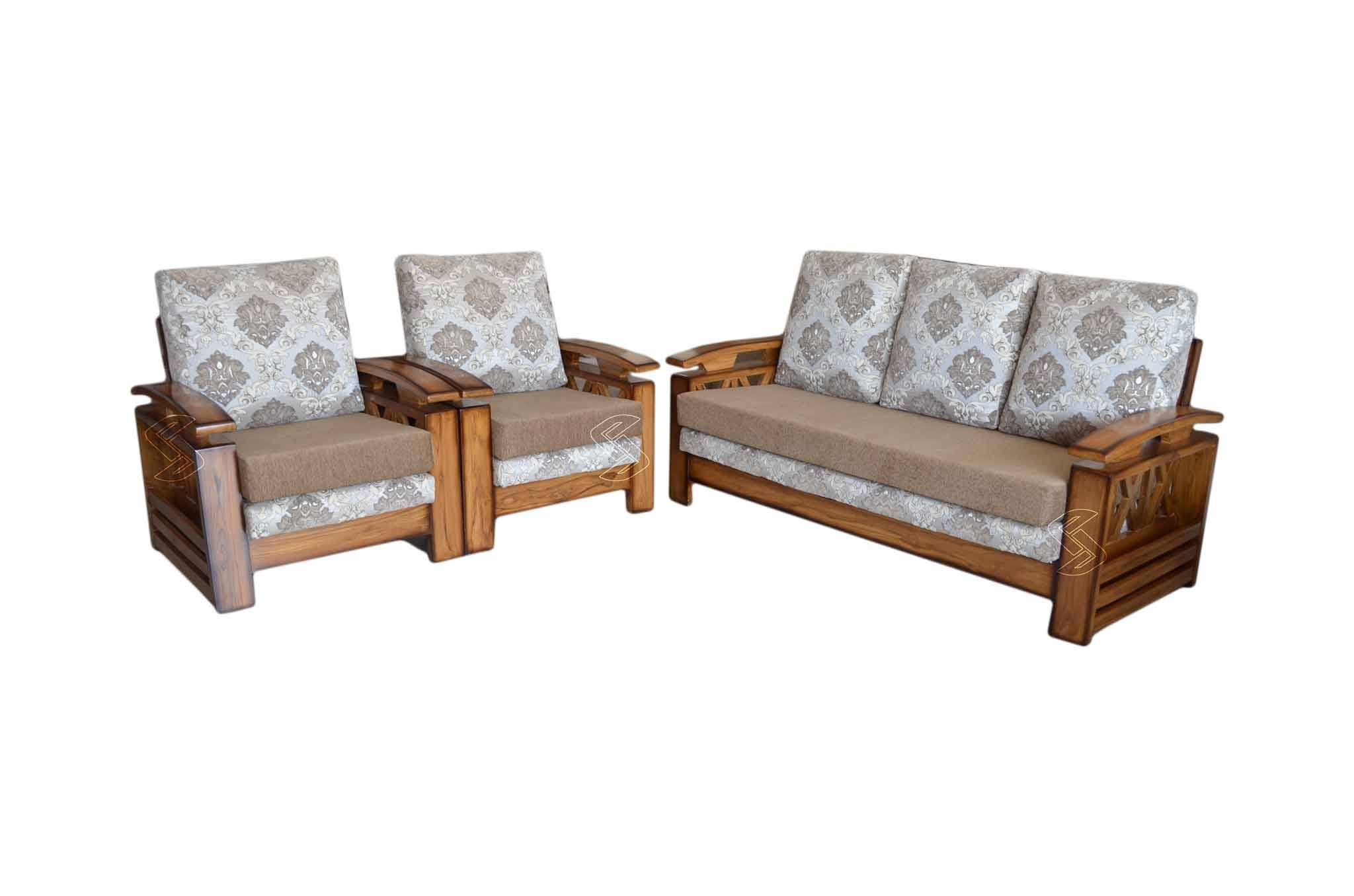 Crisso Teakwood Sofa Set Sets